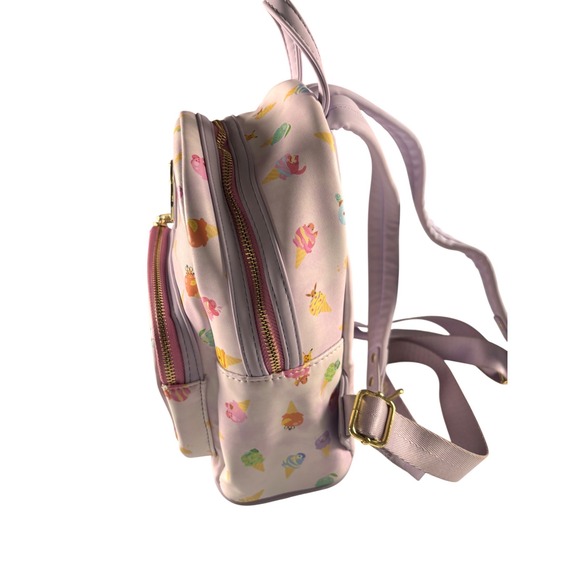 Loungefly Pokemon Ice Cream Acid Wash Mini Backpack Lavender Purple NEW - Picture 13 of 16